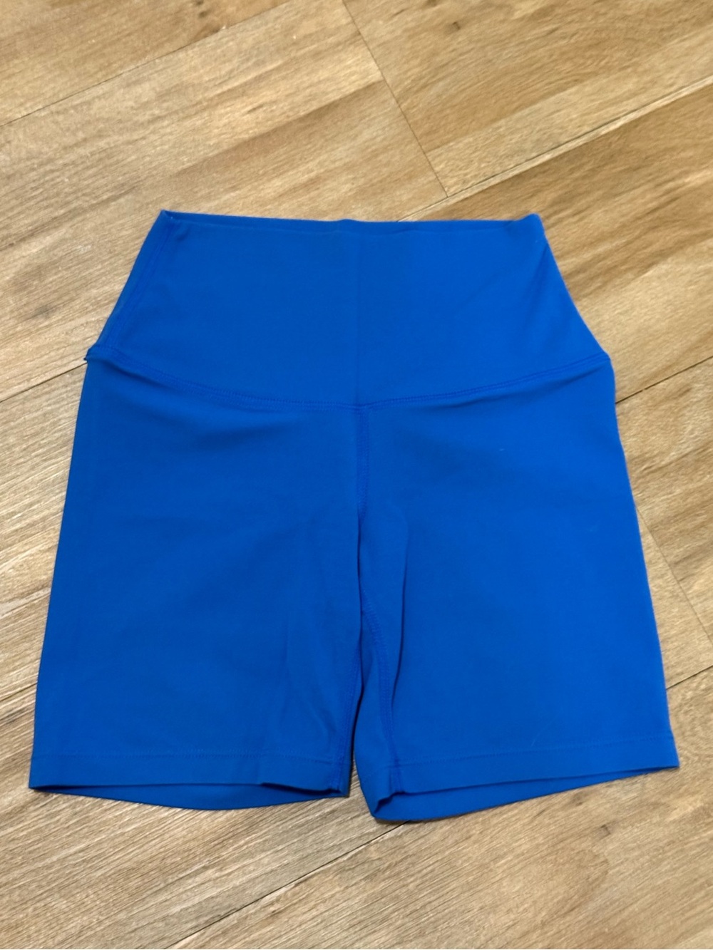 Splits59 Royal Blue High-Rise Bike Shorts